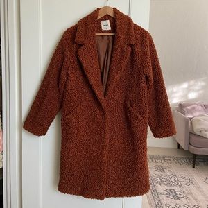 Koton teddy Sherpa oversized jacket coat